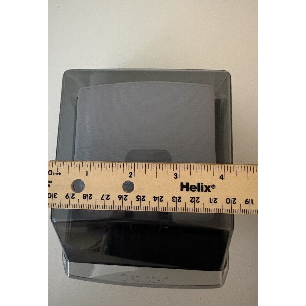 Rolodex Petite Covered Desktop Contact File Alphabet Tabs Pre-printed Index Card - Picture 12 of 12